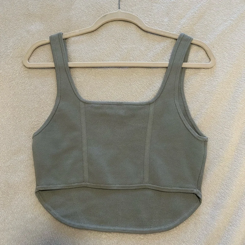 Aritzia Babaton Sculpt Knit Bustier Tank - Picture 2 of 3